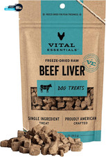 Freeze Dried Dog Treats  Beef Liver Single Ingredient  Premium Quality 