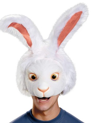 Adults  White Rabbit Mask