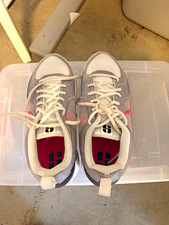 Nike Sabrina 2 Low Top Lace-Up Athletic Sneakers Gray/White/Pink US 6.5
