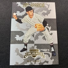 2025 Panini Crusade LUIS APARICIO GOLD FOIL No.64 Chicago White Sox