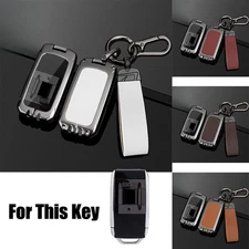 Zinc Alloy Leather TPU Car Smart Key Fob Case Cover Bag For Rolls-Royce Phantom