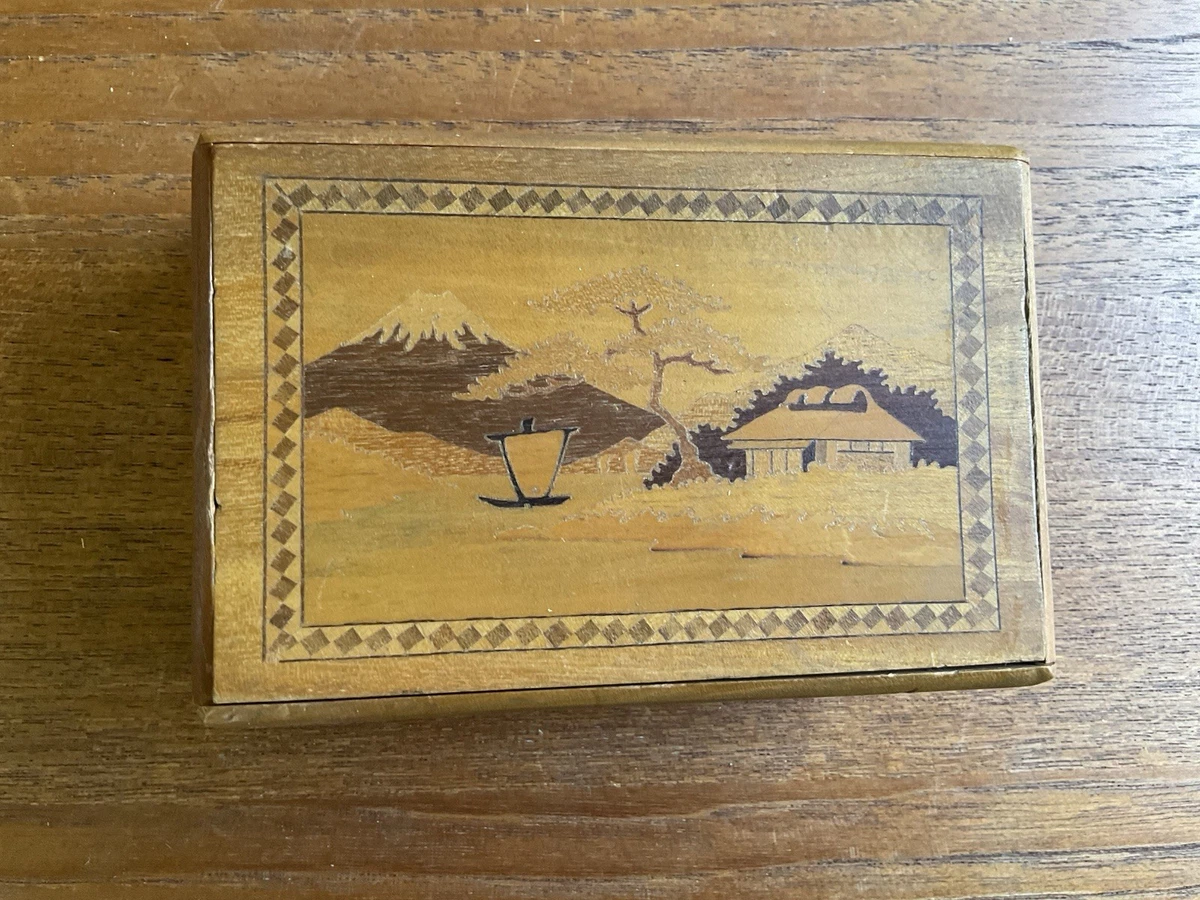Japanese Wood Box In Collectible Japanese Boxes (1900-Now) for