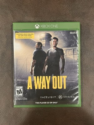 A Way Out (Xbox One, 2018) - Complete w/ Insert - TESTED