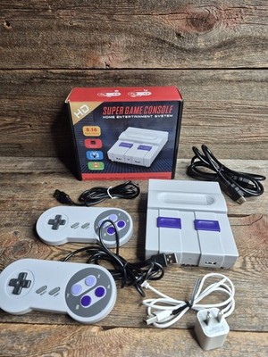 Super Game Console Classic Edition Retro Mini Game Console with 2 Controllers