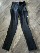 Pearl Izumi Ankle Zip Tight Leggings Small Cycling Black 