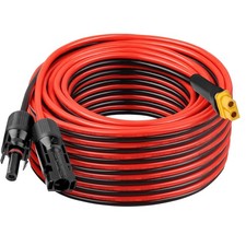 10AWG 40FT XT60 Solar Extension Cable 2 3 6 10 15 20 25 35 40 50 75 100FT XT6...