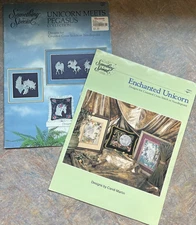 Something Special Unicorn Counted Cross Stitch Pattern Booklets Candi Martin