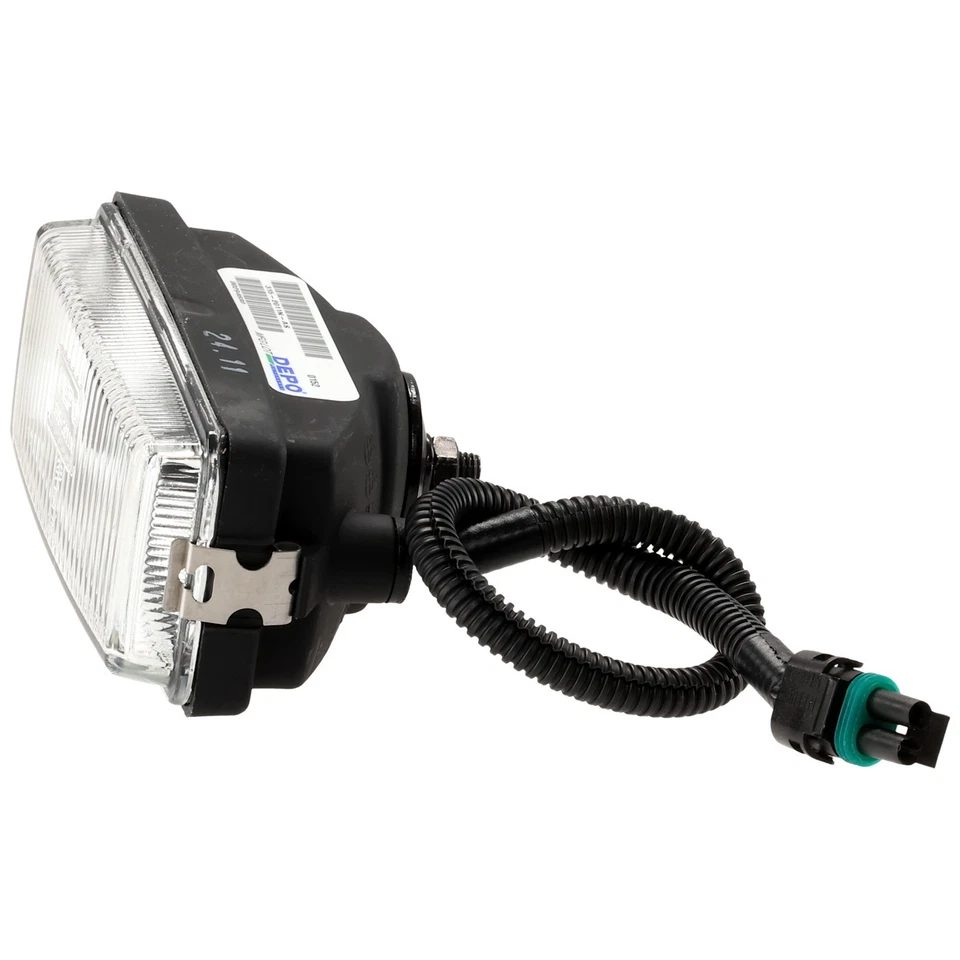 Clear Lens Fog Light For 95-97 Nissan Pickup LH or RH CAPA Plastic Lens w/ Bulb - Image 4 of 4