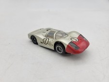 1972 Tyco Pro H.O. Porsche 908 Long Nose Silver/Red 2 Slot Car