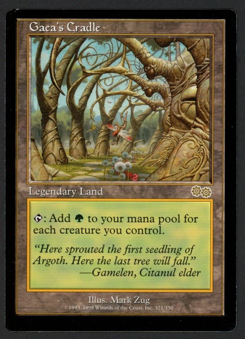 Preços baixos em Gaea's Cradle Magic: The Gathering Jogos de
