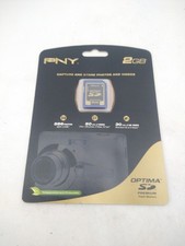 PNY 2GB SD Genuine Camera Memory Card NEW, SEALED