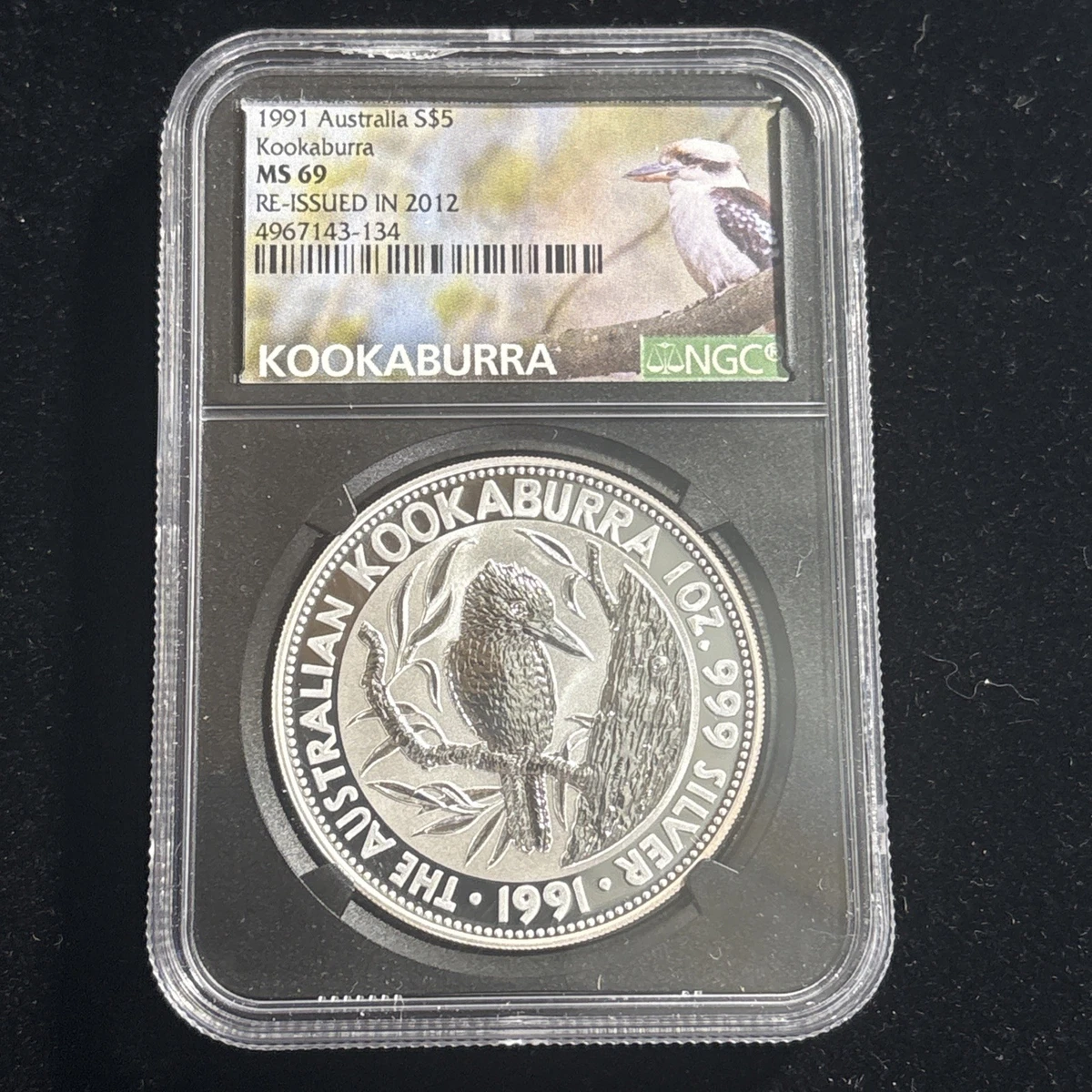 Australian Kookaburra MS 69 Silver Bullion Coins for sale | eBay