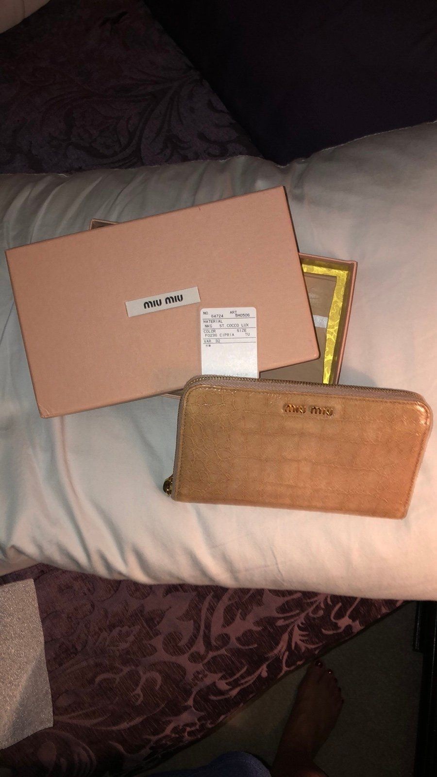 Miu Miu Wallet with Box - image 1