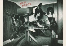 STIV BATORS Stiv Bator Rare French original vintage post card 1987 Punk New Wave
