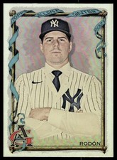 Carlos Rodón 2023 Allen & Ginter #111 Silver Portrait Yankees Baseball Card