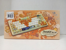 Redragon FLEKACT PRO ART Wired/Wireless/BT Keyboard  MISSSING 5 KEYCAPS 