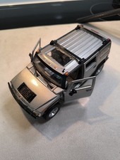MAISTO Hummer H2 1:27 Scale Silver Chevy Chevrolet