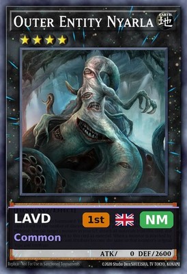 Outer Entity Nyarla LAVD-L37 1st Edition NM EN Yu-Gi-Oh