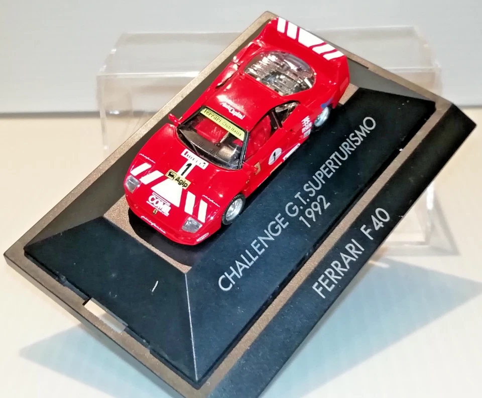 Herpa 1:87 H0 Ferrari F40 #1 Challenge G.T. Superturismo 1992 OVP 180542 - Bild 2 von 4