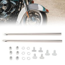Front Fender Spear Trim For Harley Touring Road King Softail Classic