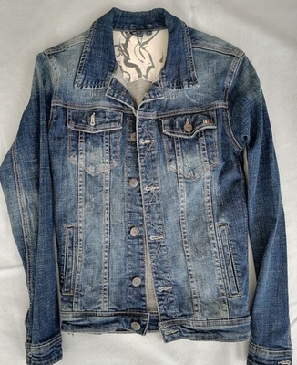#ad Premium Heavy Denim Jacket Unisex Blue Vintage Wash Classic Fit Stylish Jean Coa $199.00