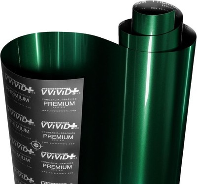 6ft x 4.9ft Ultra Gloss Emerald Green Vinyl Wrap - Revolutionary Finish for Cars