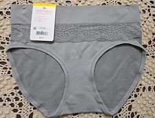 3231 WARNERS MID WAIST No Pinch No Problems Hipster Panty Women  s 6/M  12.00