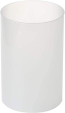 Frosted Cylinder Borosilicate Glass,Frosted Open-Ended Lamp Shades Diameter 5"