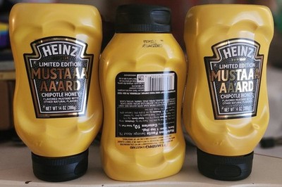 1 Kendrick Lamar Mustaaaaard Limited Edition Heinz Mustard Chipotle Honey Bottle