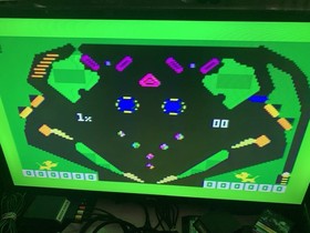 INTELLIVISION 2 GAME LOT  PAC MAN CART ONLY/ PINBALL CART/MANUAL X2 OVERLAYS