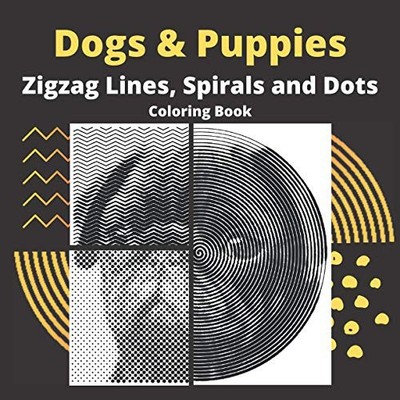 Puppies Zigzag Lines, Spirals and Dots C..., Jalnsamile