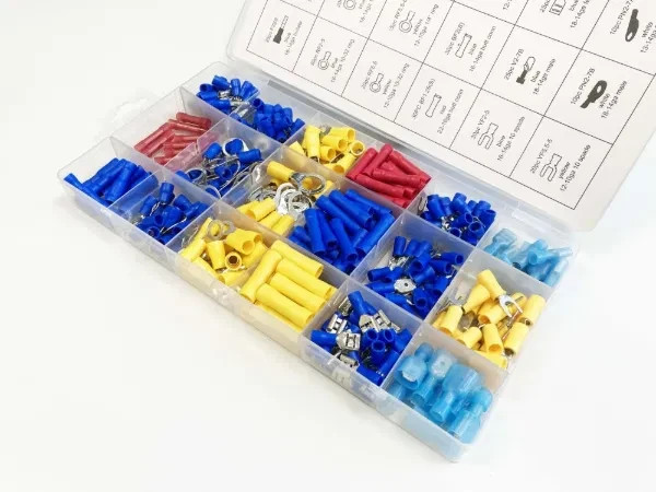 360 Wire Crimp Terminal Connectors Crimping solderless insulated spade Terminals