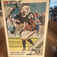 Panini 2019 Donruss Marshawn Lynch #195 Oakland Raiders NFL Football Card