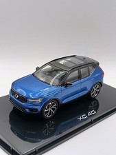 Kyosho 1/43 Volvo XC40 2018 Bursting Blue - Dealer Box 