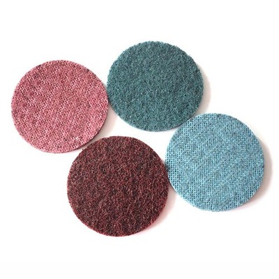 Nylon Flocked Sand Pads Sanding Discs 75mm Hook & Loop Pad Grit 150# 240# 400#