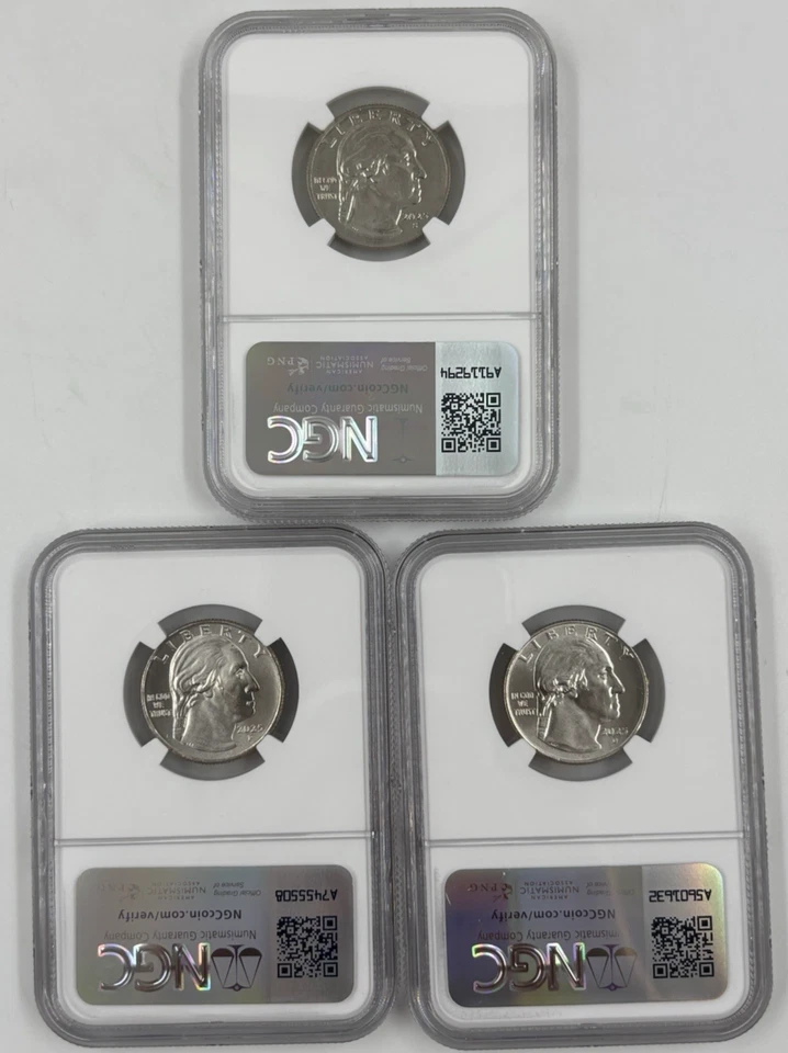2025 P D S DR VERA RUBIN AMERICAN WOMEN  AWQ NGC MS66 FIRST RELEASES ⭐SHIPS NOW⭐ - Image 2 of 2