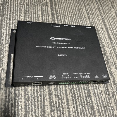 Crestron HD-RX-201-C-E HDMI Multiformat Switch & Receiver 