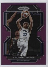 2022 Panini Prizm WNBA Purple Prizm 12/99 Yvonne Turner #87 0q77