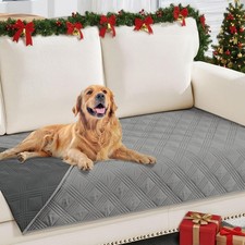 hyha Waterproof Dog Blanket, Reversible Pet Bed Blanket, Soft Sofa Couch Cover