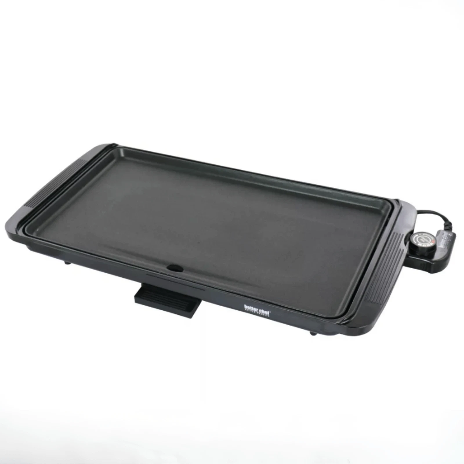 Better Chef Family Size Cool Touch Electric Countertop Griddle with Cool Handles