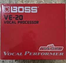Boss VE-20 Vocal Processor Twin Pedal Vocal Performer