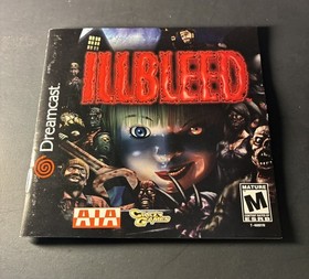 Illbleed (Sega Dreamcast) CIB Complete in Box W/ Manual US Version Clean Disc