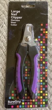 SureGrip Pet Grooming Large Nail Clipper Stainless Steel Cutter Pro Tool