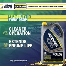 DUCKHAMS High Performance  QS 5W-20 FJL 5L Fully Synthetic Engine Oil 8.00 per litre