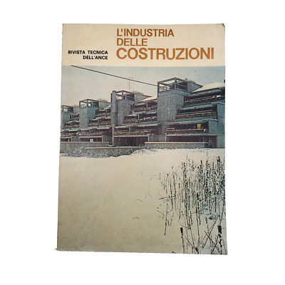 Die Bauindustrie Fachzeitschrift ANCE 98 / 1979 Giuseppe Gambirasio