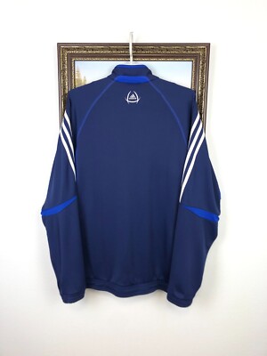 国内未発売 シャルケ04 adidas トラックジャケット Y2K XL ドイツ Vintage Adidas FC Schalke 04 Football Jacket Soccer Mens