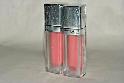 2x Maybelline Color Sensational Elixir Lip Gloss 025 Radiant Raspberry Sealed  