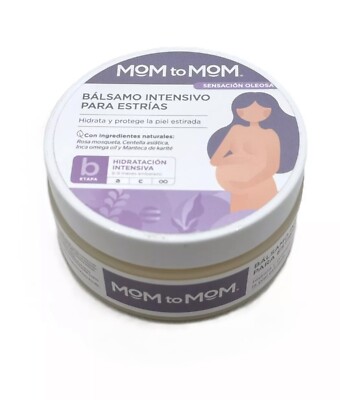 MOM TO MOM - Intensive Stretch Mark Balm, 4.9 oz, Pregnancy Care Stage B