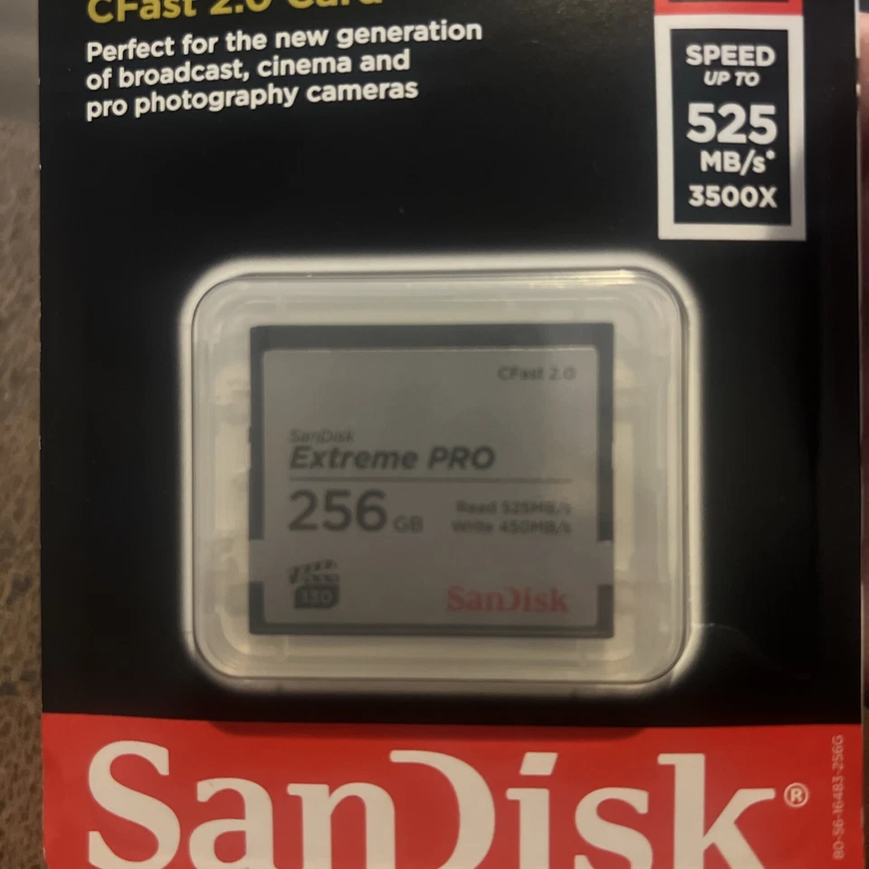 Sandisk SDCFSP-256G-A46D 256gb Extreme Pro Compact Flashflsh Rev D 525/450mb/s - Image 4 of 4