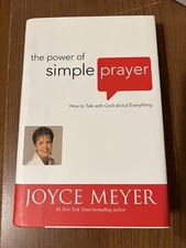 The Power of Simple Prayer by Joyce Meyer 978-0-446-58058-8 Inspirational Book
